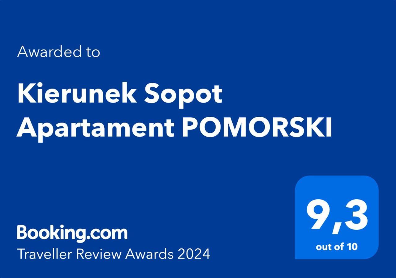 Kierunek Sopot Apartament POMORSKI Exterior foto